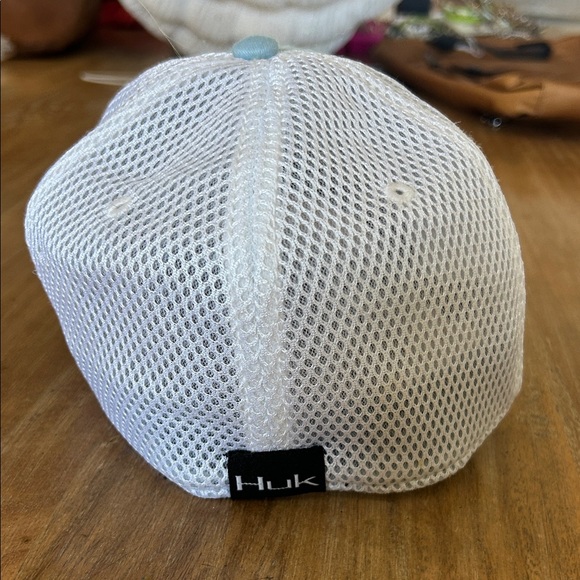 Huk Light Blue and White Hat - Picture 2 of 6